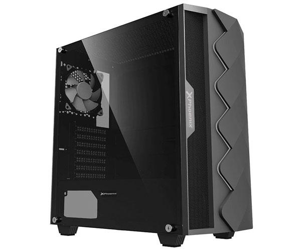 Caja ATX Gaming Phoenix Black Diamond Cristal Templado Tira Led Argb Filtros antipolvo - Imagen 4
