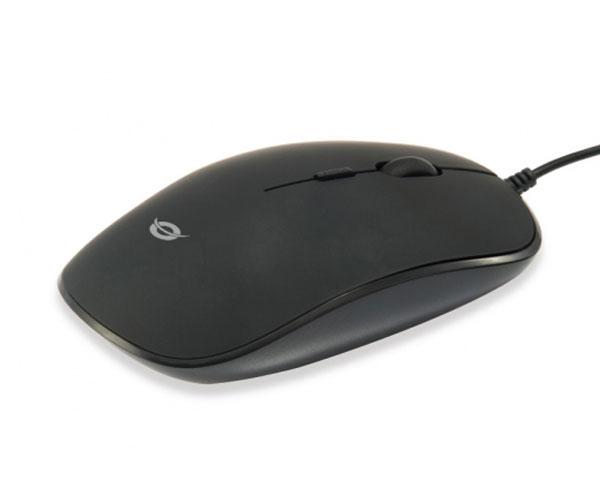 Raton optico Usb Conceptronic Regas / Ambidiestro / 1200 Dpi / Negro / REGAS01B