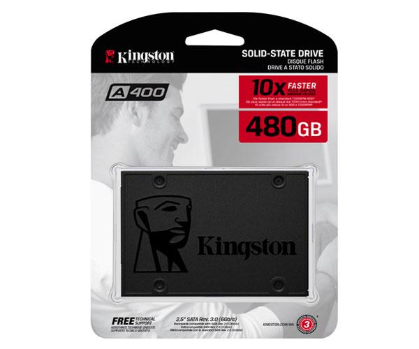 Disco duro 2.5 SSD Kingston 480Gb SSDnow sata3 sa400 SA400S37/480G