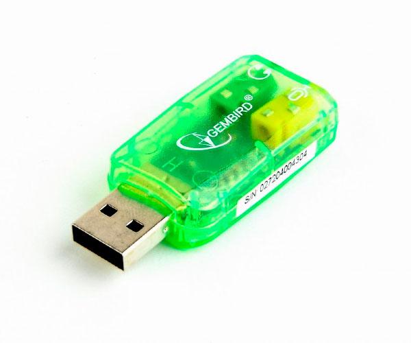 Tarjeta de sonido USB externa 5.1 Gembird Virtus Plus / SC-USB-01 - Imagen 2