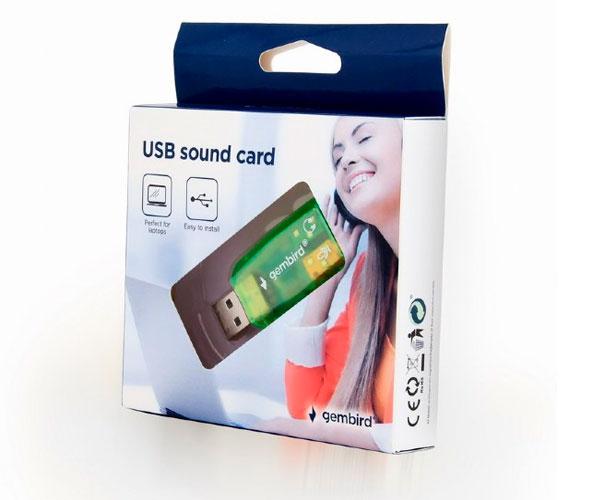 Tarjeta de sonido USB externa 5.1 Gembird Virtus Plus / SC-USB-01 - Imagen 3