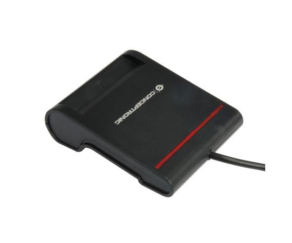 Lector Dnie 3.0 Externo Conceptronic USB 2.0 / eID / Negro / SCR01B - Imagen 2