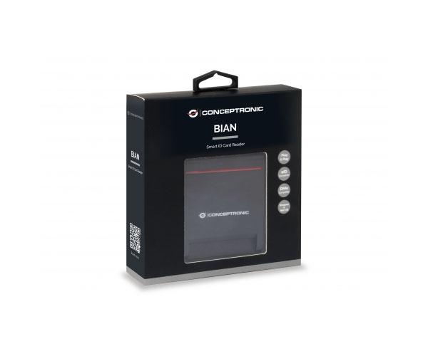 Lector Dnie 3.0 Externo Conceptronic USB 2.0 / eID / Negro / SCR01B - Imagen 4