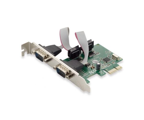 Tarjeta Conceptronic Pci Express 2 Puertos Serie Src01g / Incluye soporte perfil bajo