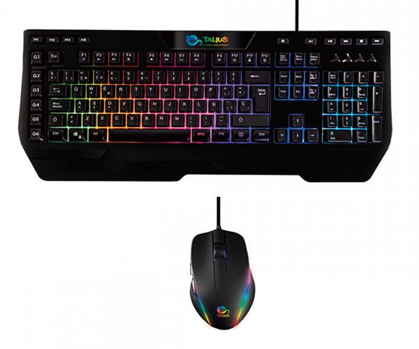 Combo teclado + Raton Gaming Talius Storm V.2 / Usb / Iluminacion Rgb / Teclas Macro / 4800Dpi