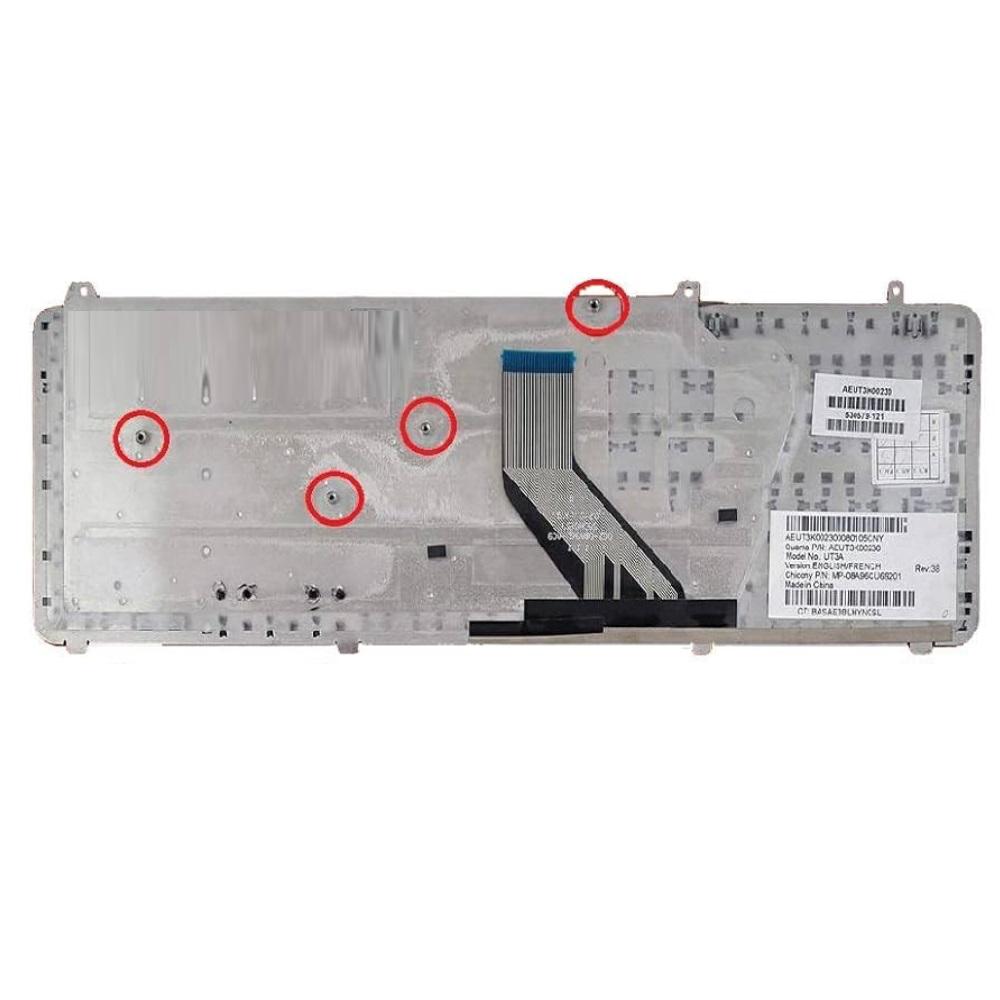 Teclado compatible para portátil HP DV6-1000 / DV6-2000 - Imagen 2