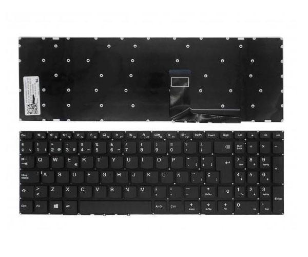 Teclado compatible para portátil LENOVO V110-15iap / V110-15ast / V110-15ikb / V110-15isk / 5cb0l78380 / Sin marco