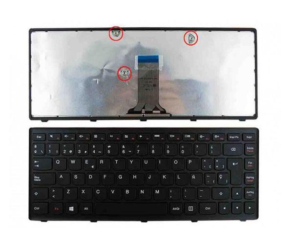 Teclado compatible para portátil LENOVO Flex 14 g400s / g400s / s405s / s410p / negro
