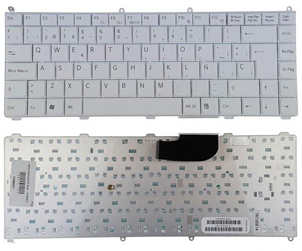 Teclado compatible para portátil SONY vgn-ar / vgn-fe series Blanco
