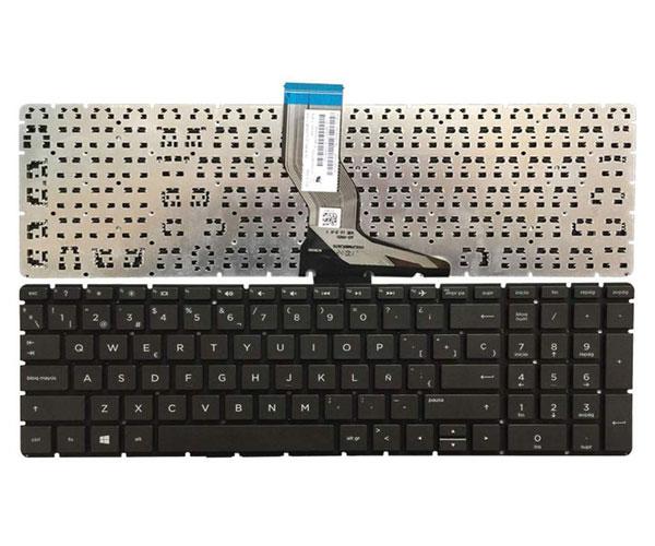Teclado compatible para portátil HP Pavilion 15-bs / 15-bw / 15-br / 925008-071 / Tecla Enter Horizontal / Sin marco negro