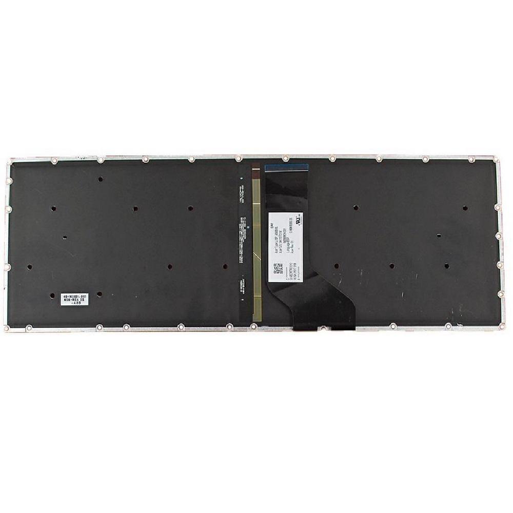 Teclado compatible para portátil ACER E5-532 / e5-722 / e5-573 / negro Retroiluminado - Imagen 2