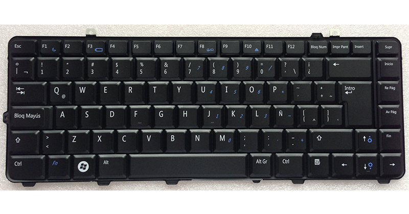 Teclado compatible para portátil DELL Studio 1535/1537/1536/ Inspiron 1540/1545/1435 Negro