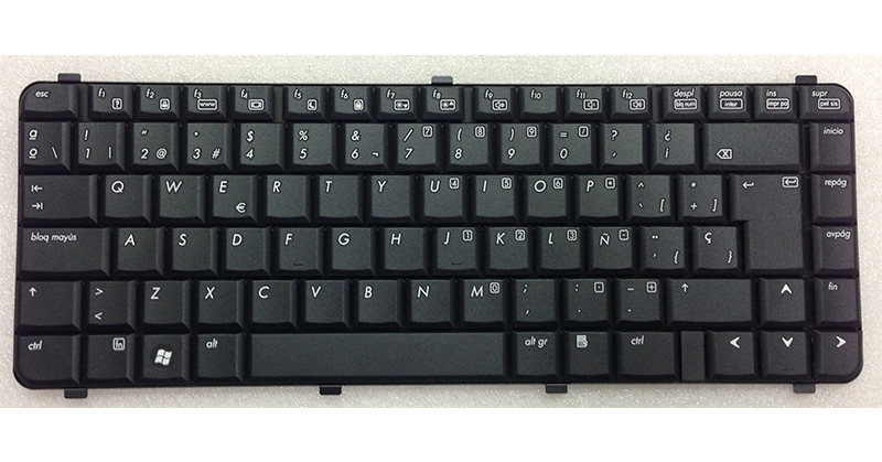 Teclado compatible para portátil HP 6530s/6531/6730s/6535s/6735s negro
