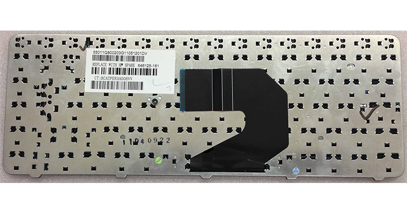 Teclado compatible para portátil HP g4 /g6-1000 /g43 /cq43 /cq57 /630 /650 series blanco - Imagen 2