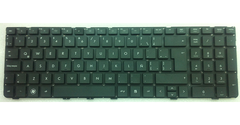 Teclado compatible para portátil HP Probook 4530 / 4535 / 4730s negro