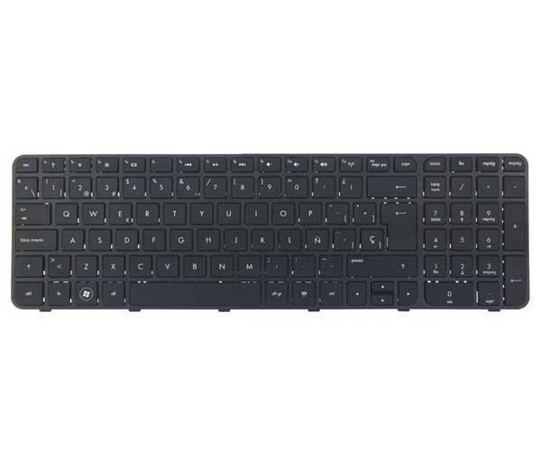 Teclado compatible para portátil HP g6-2000 negro con marco