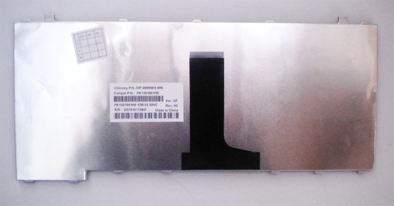 Teclado compatible para portátil TOSHIBA A200 / M200 / L200/ L300/ F40 negro - Imagen 2