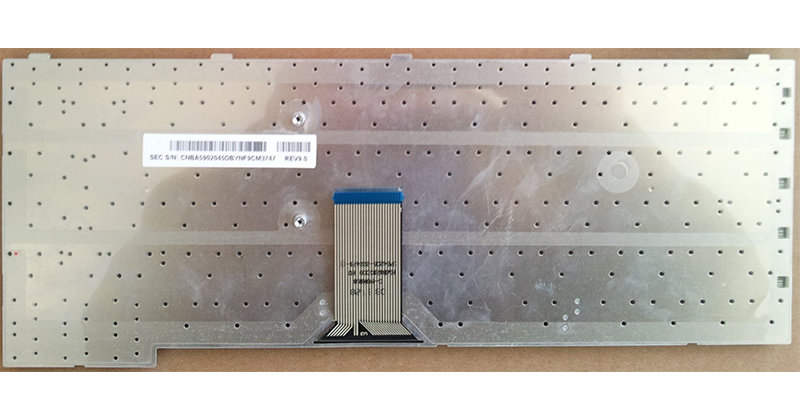 Teclado compatible para portátil SAMSUNG r510 / r60 / r70 / r560 / p510 negro - Imagen 2