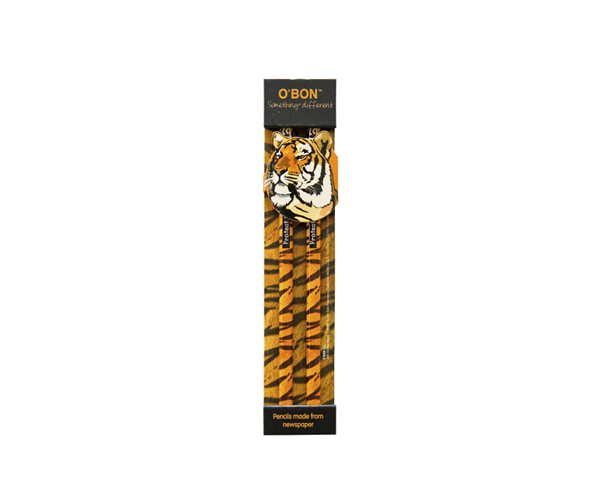 Lapiz OBON Pack 2 unid. Tigre