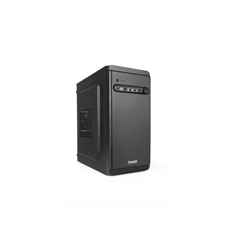 Caja Semitorre M-ATX / Tooq / Negra / TQC-4702U3C-B