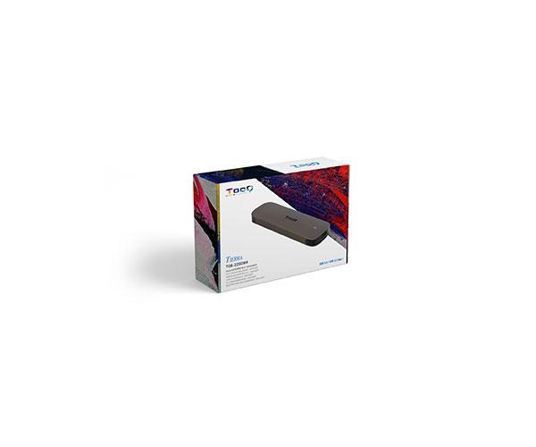 Caja externa SSD M.2 NGFF Type-C 3.1 Gen1 / Tooq / Aluminio / Marrón / TQE-2202BR - Imagen 7
