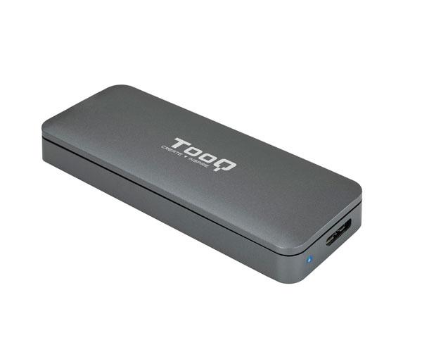 Caja externa SSd M.2 Ngff USB 3.1 Gen1 / Tooq / Gris / TQE-2281G