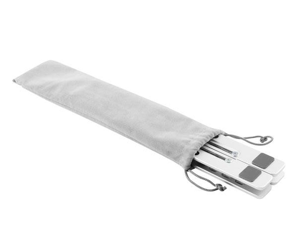 Soporte aluminio plegable para portatil Hasta 15 Tooq TQLRS0033-AL / 7 niveles de altura / Tablets / Movil" - Imagen 6