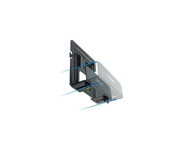 Soporte Universal de Pared Tooq para Reproductor Multimedia, Router, MiniPC / Negro / Max. 5 kg / TQMPM4776 - Imagen 2