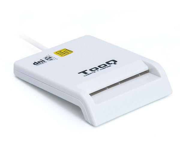 Lector Dni externo Tooq USB 2.0 Blanco / DNI 4.0 / TQR-210W