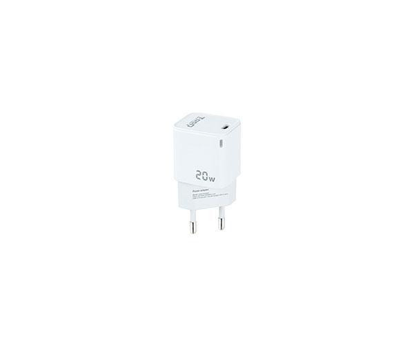 Cargador de red Type-C / 20w / Blanco / TQWC-PD20WT / Tooq