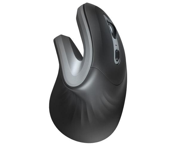 Raton Inalambrico Trust Verro Ergonomico / Angulo 60º / 1000-1600dpi / Negro - Imagen 3