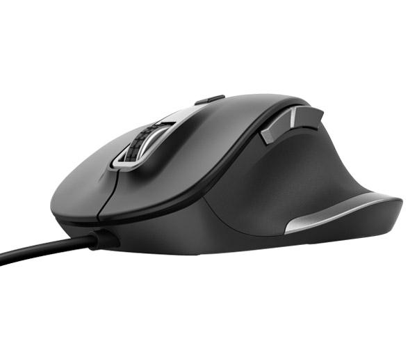 Raton óptico Usb Trust Fyda / Ergonomico / 5000 dpi / 6 Botones / Negro / 24728 - Imagen 2