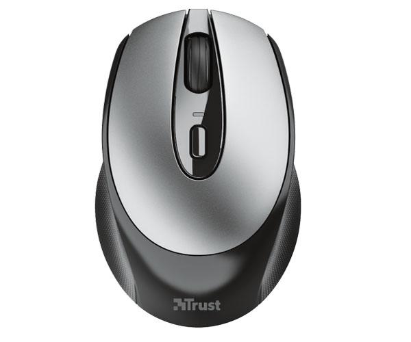 Raton inalámbrico Recargable Usb-C Trust Zaya Negro / 1600 Dpi / 4 Botones / Ambidiestro / 23809 - Imagen 2