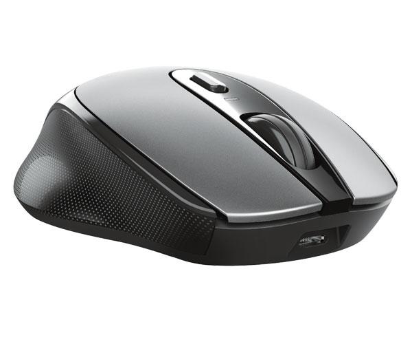 Raton inalámbrico Recargable Usb-C Trust Zaya Negro / 1600 Dpi / 4 Botones / Ambidiestro / 23809 - Imagen 3