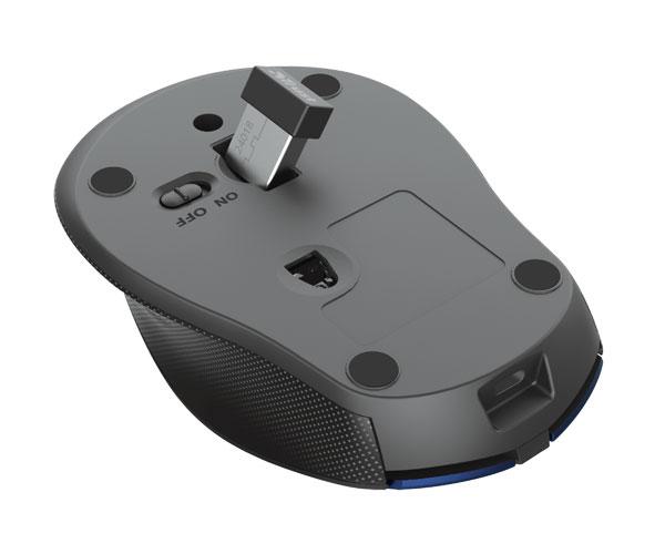 Raton inalámbrico Recargable Usb-C Trust Zaya Negro / 1600 Dpi / 4 Botones / Ambidiestro / 23809 - Imagen 6