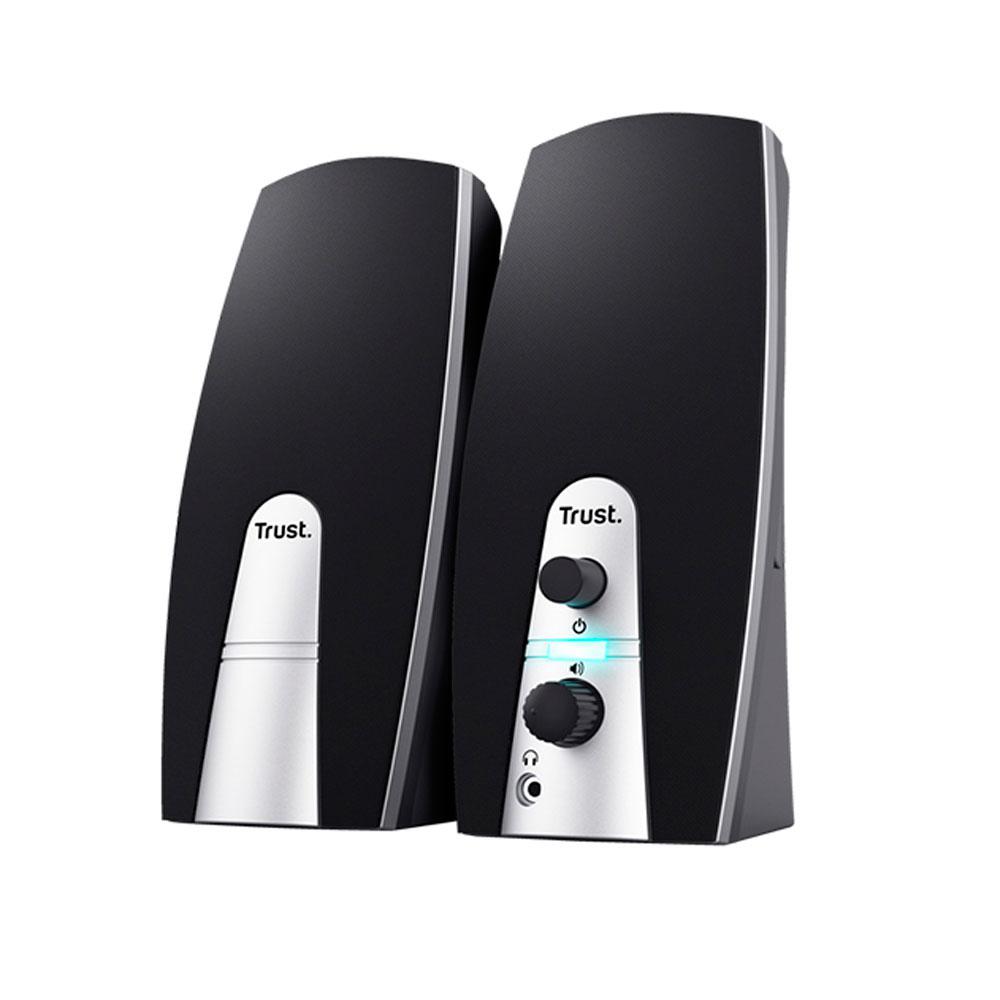 Altavoces Trust 2.0 Basic / Usb / 10w / Negro/ 24660
