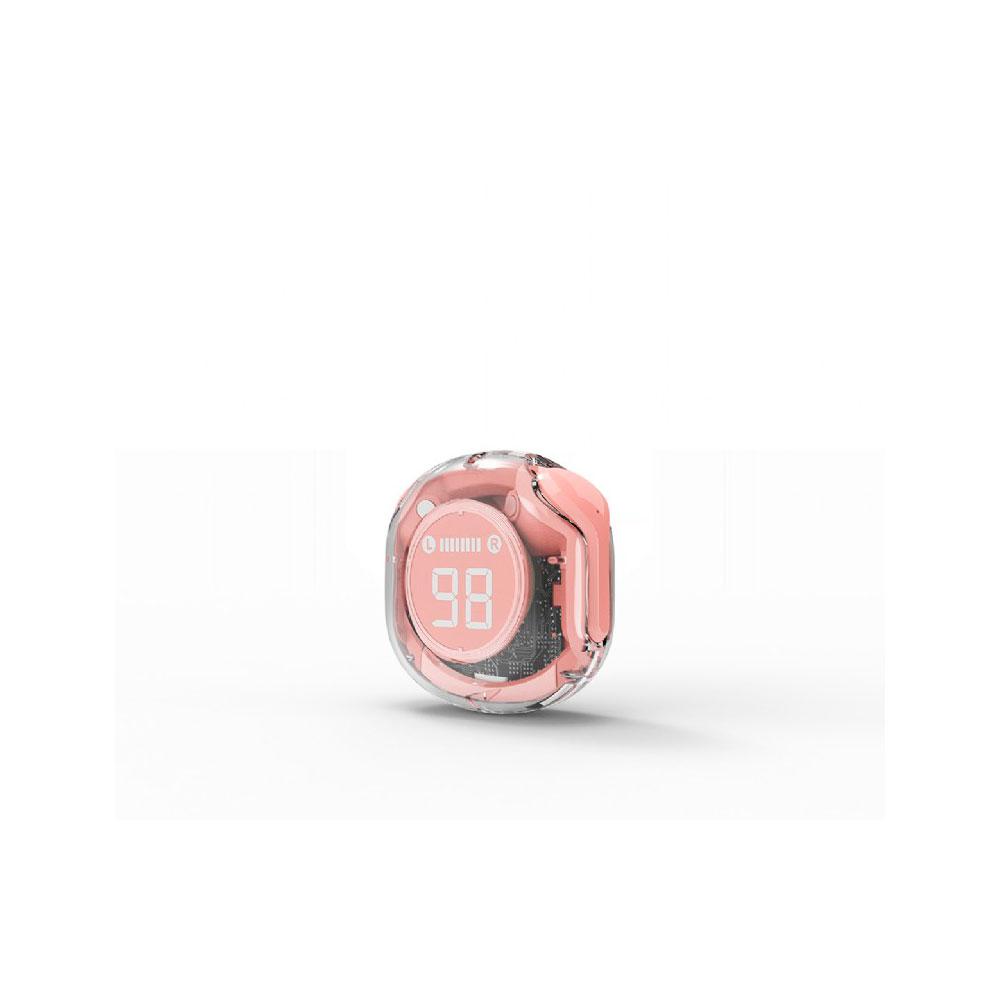 Auriculares Bluetooth 5.4 Gembird / Rosa / Tws / Indicador de carga / TWST-01-PK