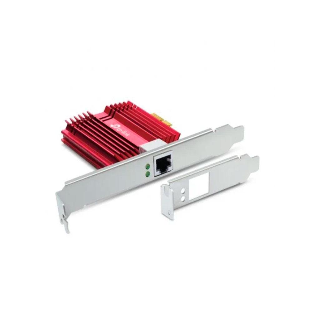 Tarjeta de red PCI-E 3.0 Ethernet TX401 / 10 Gigabit / Incluye perfil bajo / Rojo / TP-Link - Imagen 2