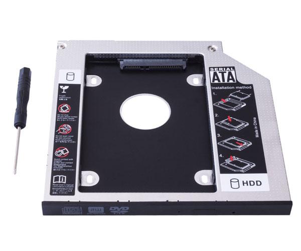 Adaptador aluminio HDD/SSD portatil de 9mm / Unykach / UNYKA50551 - Imagen 2