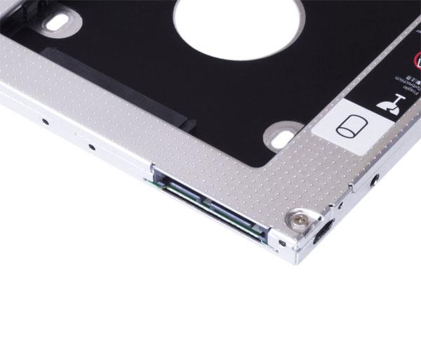 Adaptador aluminio HDD/SSD portatil de 9mm / Unykach / UNYKA50551 - Imagen 4