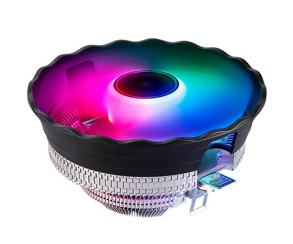 Ventilador Cpu Unykach Jotun DF / RGB / Base Aluminio / Perfil bajo / Fan 120mm / MultiSocket 1700 - Am4 532023