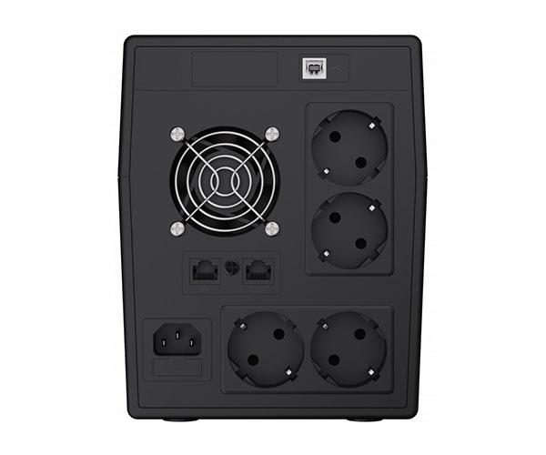 Sai Greencell 1500VA interactivo / 4x Shuko / 2x Rj45 / Online / UPS04 - Imagen 2
