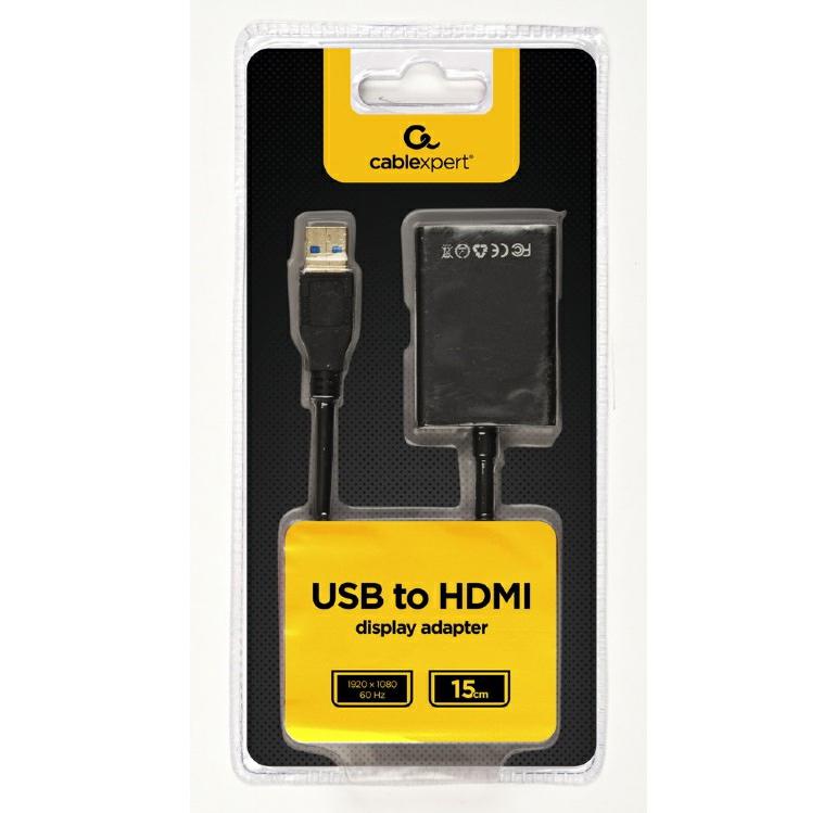 Adaptador Video Usb 3.0 a Hdmi Negro / A-USB3-HDMI-02 - Imagen 4