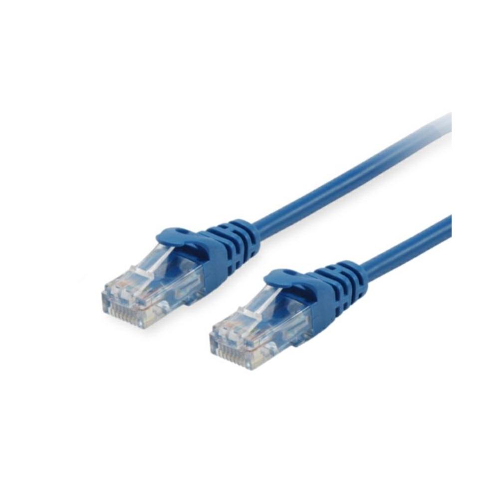 Cable red latiguillo RJ45 Cat.6a U/UTP / 2 metros / Azul / Libre de Haologenos / Equip 603033
