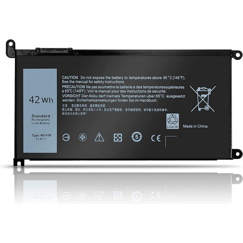Batería compatible para portátil DELL Inspiron 15 5568 / 15 5368 / 17 5567 / 11.4V / WDX0R