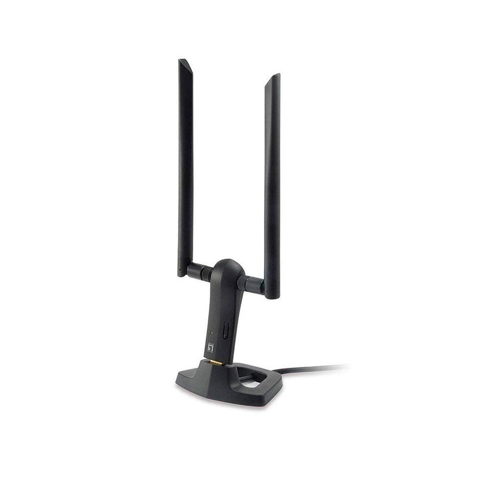 Tarjeta de red USB Wifi Level One Dualband WUA-1810E / Ac1200 / USB 3.0 / Base Usb / 2 Antenas desmontables - Imagen 2