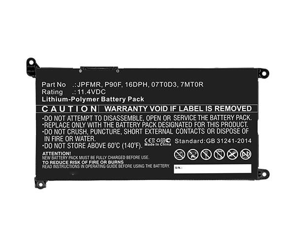 Batería compatible para portátil DELL Latitude 3310 / 11.4V / 3500 mAh