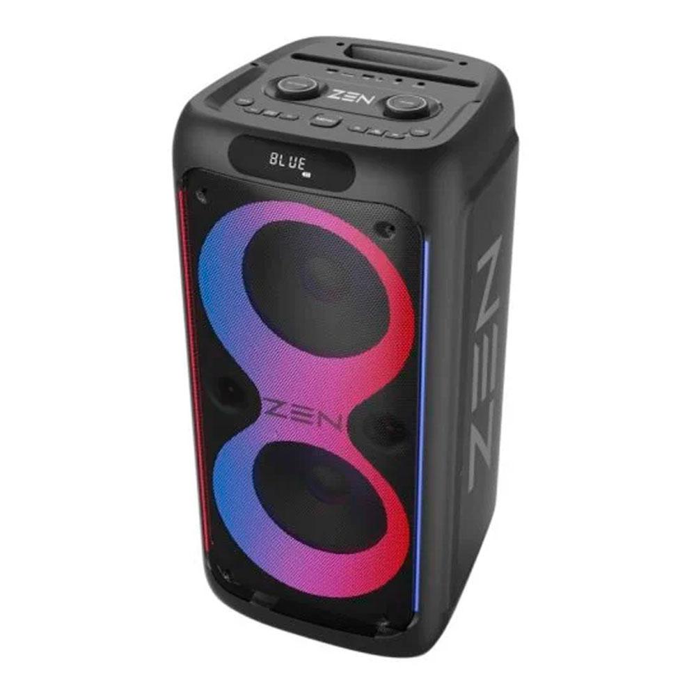 Altavoz Bluetooth 5.0 ZEN RINGS / 600W PMPO / Iluminacion RGB / FM / Micro SD / 1x Microfono inalambrico / 5500Mah - Imagen 2