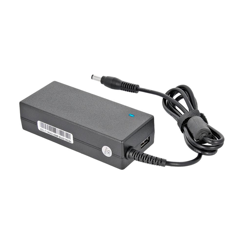Cargador para portátil Acer / Asus / Toshiba 65W 19V 3.42A 5.5 mm x 2.5 mm / Puerto USB / Movano - Imagen 4