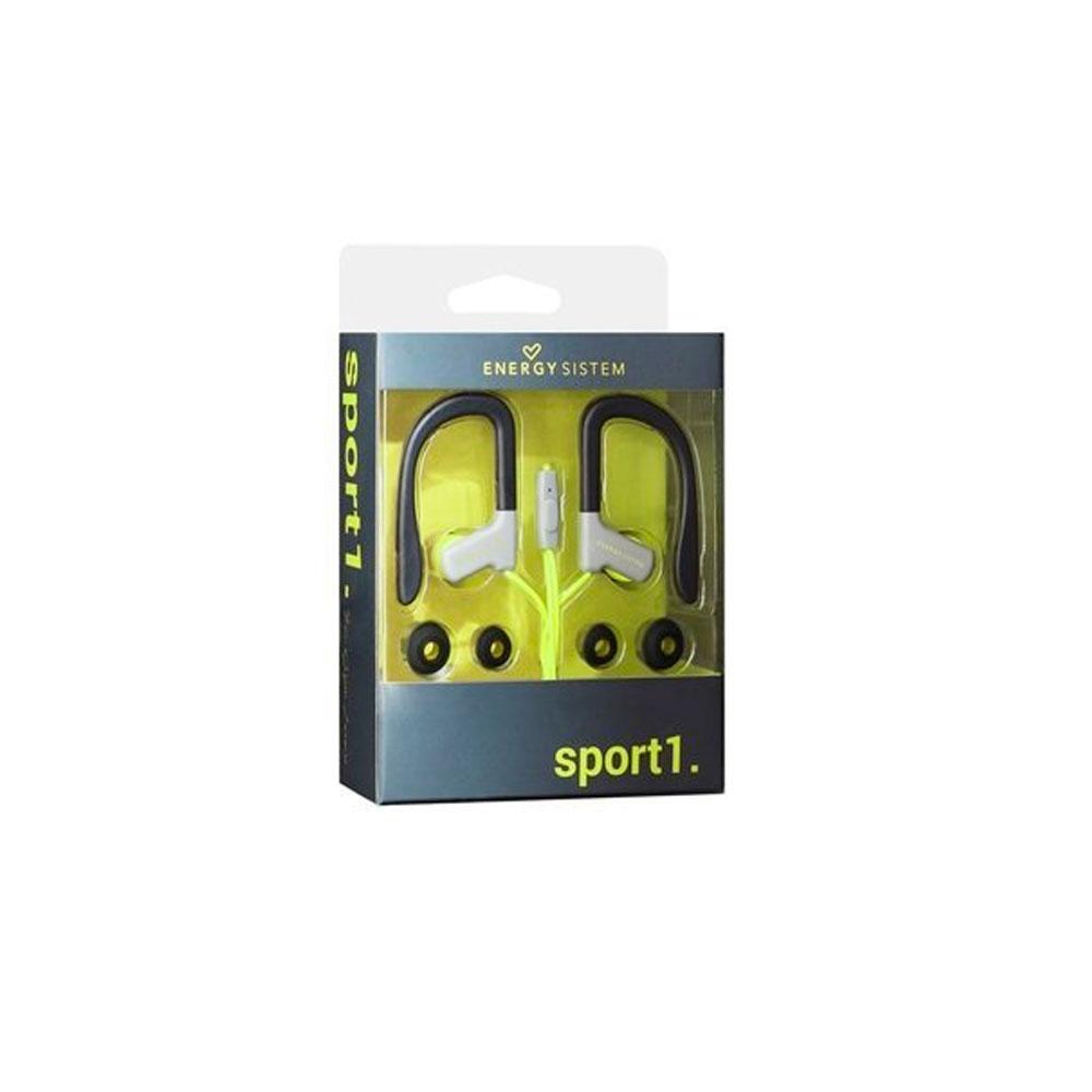 Auriculares Deportivos Bluetooth Energy Sistem Sport 1 / Asistente de voz / Resistente al sudor / Amarillo / 429356 - Imagen 3